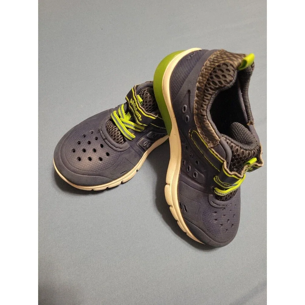 Stride Rite Made2Play Phibian Blue Water&Land Shoes Boys sz 10 Washable!